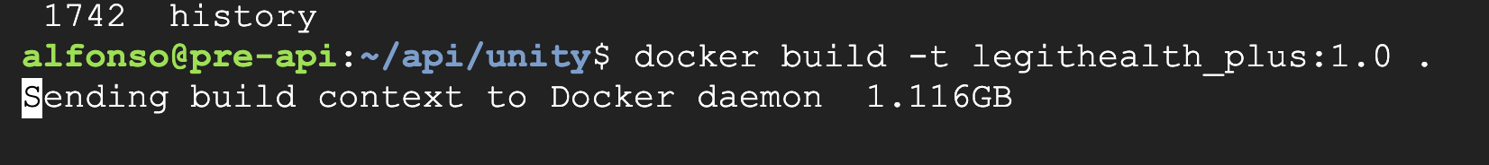 Docker build